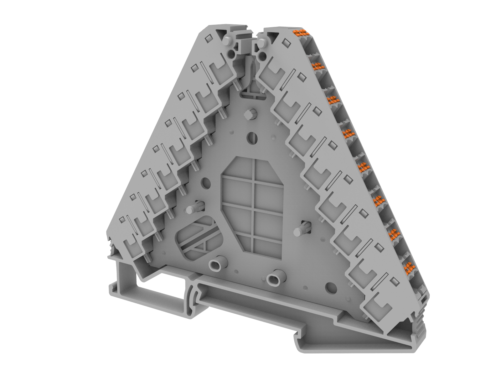 KFPTRV8-PV din rail mount terminal blocks Bloques de terminales de montaje en carril DIN KFPTRV8-PV