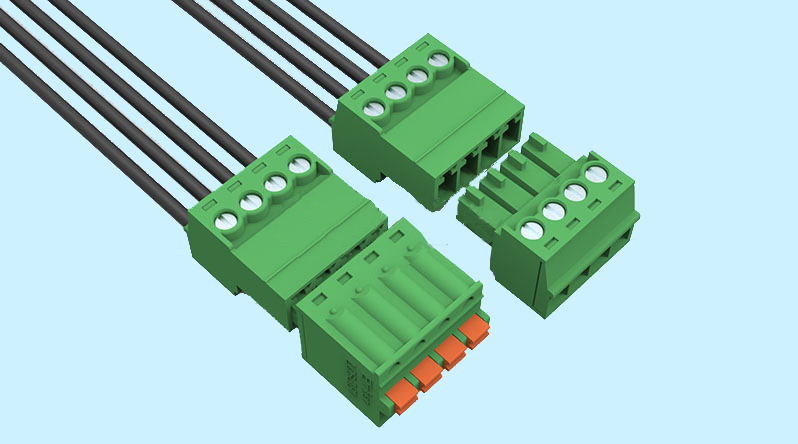 pluggable terminal block wire to wire pluggable terminal block wire to wire