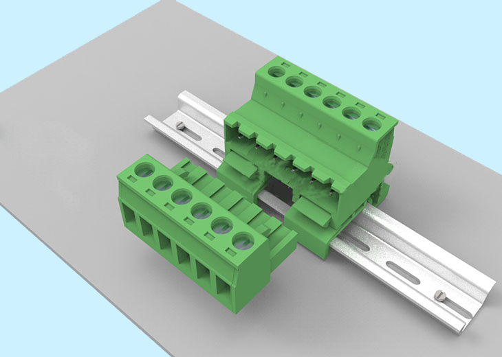 Din Rail Mount terminal block Din Rail Mount terminal block