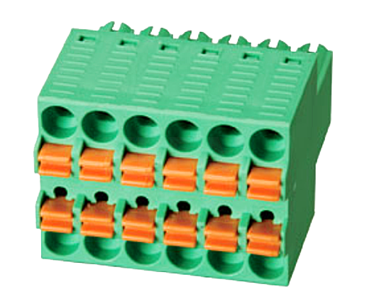2level pluggable terminal block KF2EDGKEH-3.5 Morsettiera innestabile a 2 livelli KF2EDGKEH-3.5