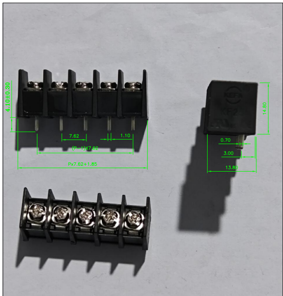 Barrier strip terminal block Morsettiera a barriera