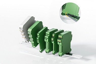Different ways of mounting Din rail terminal blocks