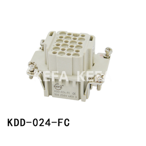 Replace weidmuller heavy duty crimp terminals KDD-024-FC Chinese supplyers 