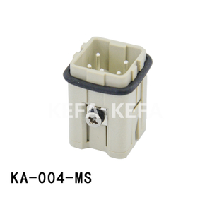 Harting Industrial Grade Multi-pin Connectors Supplier KA-004-MS