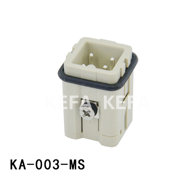 China Supplyer Heavy Duty Power Connectors Heavy Duty Ethernet Connector KA-003-MS Replace Harting 