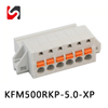 SHANYE MARCA KFM500RKP-5.0 300V phoenix bloco terminal conectável passo 5.0mm fornecedor chinês masculino