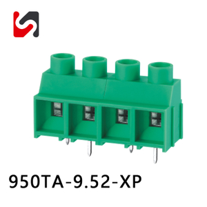 SHANYE BRAND SY950TA-9.52 300V 30A Newest model 9.52mm pitch pcb terminal block connector dual row pinheader with ul supplyer