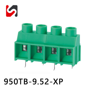 32 amp din rail connectors manufacturer SY950TB-9.52 300V 30A 2023 year Newest model 9.52mm pitch pcb terminal block connector 