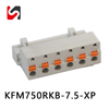 SHANYE BRAND KFM750RKB-7.5 300V phoinex model pcb type pluggable terminal blocks 7.5mm pitch