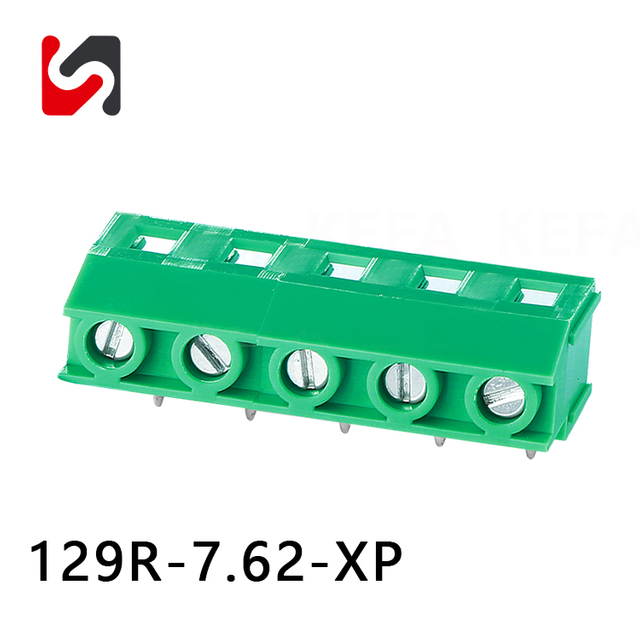 SHANYE BRAND SY129R-7.62 300V 10A hot sale pcb pluggable terminal block connector 2p 7.62mm
