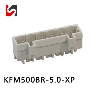 SHANYE BRAND KFM500BR-5.0 300V Promoção macho feminino feminino Terminal Block Connector 5.0mm Right Right 