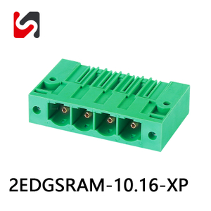 SHANYE BRAND 2EDGSRAM-10.16 600V 65A 10.16mm phoenix pluggable terminal block male and female made in china