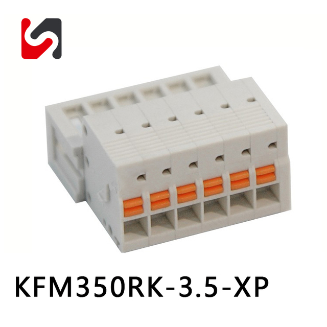 SHANYE BRAND KFM350RK-3.5 300V good price 2P-24P 3.5mm pluggable terminal blocks male female hot sale supplyer