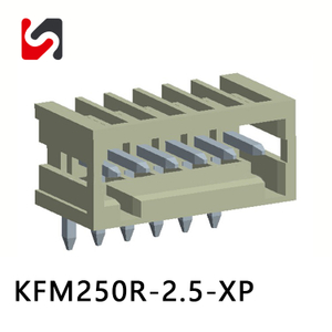 SHANYE Brand KFM250R-2.5 300V Riconomend 2p-24p 2,5 mm Vendita calda Phoenix Terbettini pluggable con UL per PCB