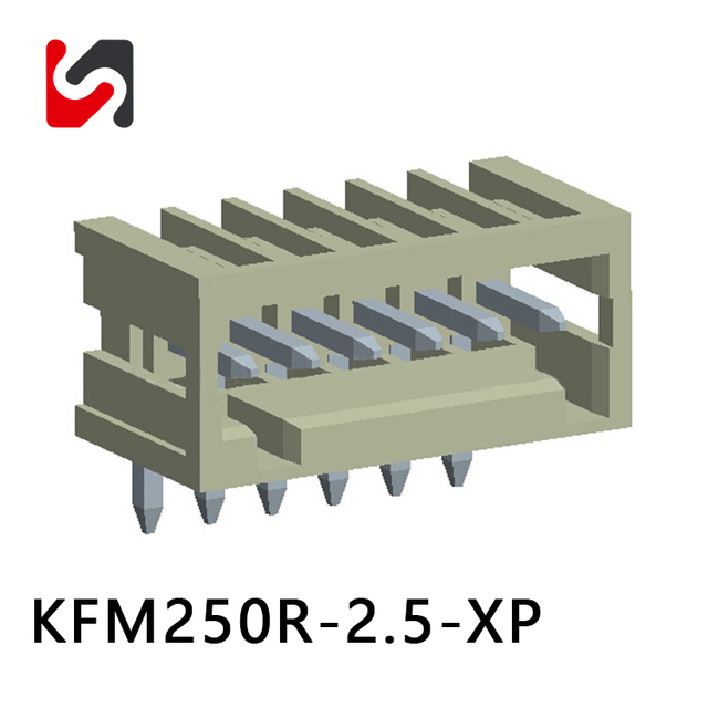SHANYE BRAND KFM250R-2.5 300V Recomend 2P-24P 2.5mm hot sale phoenix pluggable terminal blocks with ul for pcb