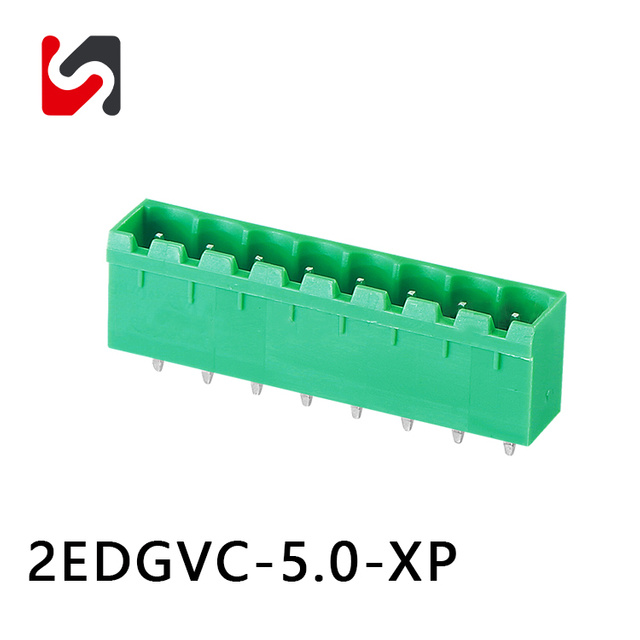 SHANYE BRAND 2EDGVC-5.0 300V hot sale 5.0mm pitch pluggable terminal blocks connector with ce 