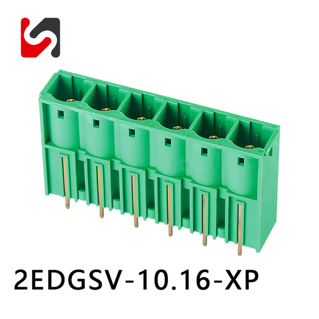 SHANYE BRAND 2EDGSV-10.16 300V 450V hot sale 2P-24P 10.16mm pitch phoenix PCB connector with UL rohs