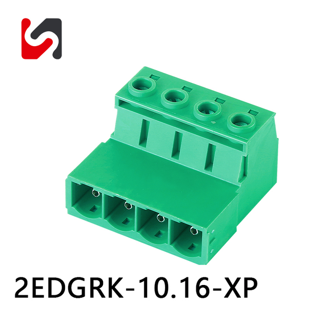 SHANYE BRAND 2EDGRK-10.16 10.16mm 2p-24p pitch pcb board connectors male female wire to wire 
