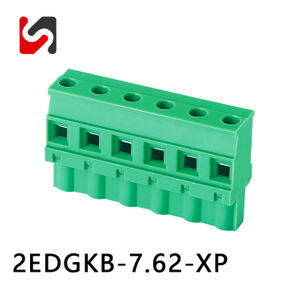 2EDGKB-7.62 300V 10A 7.62 MM pitch high quality Pluggable Terminal Blocks 