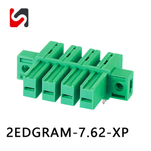Shanye brand 2EDGRAM-7.62 thermocouple terminal block replace phoenix hot sale