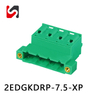 Hot sale terminal block 2EDGKDRP-7.5 300V wire connector block SHANYE BRAND 