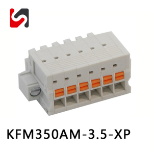 SHANYE Brand KFM350AM-3.5 300V NUOVI Terminale pluggable phoenix da 3,5 mm BLOCCHI BLOCCHI CHE FEMMINILE MASCHI