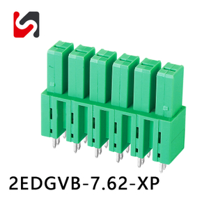 SHANYE BRAND 2EDGVB-7.62 300V hot sale 7.62mm phoenix PCB type connectors with ul