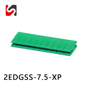 SHANYE BRAND 2EDGSS-7.5 300V Newest model recomend 7.5MM pitch phoenix pluggable terminal blocks 