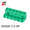 2EDGK-7.5 300V 10A high quality Pluggable Terminal Blocks 7.5MM pitch for pcb manufacturer 