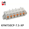 SHANYE BRAND KFM750CP-7.5 300V 10A phoinex replace pluggable terminal blocks 7.5mm straight 