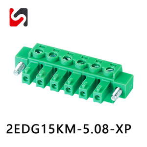 SHANYE BRAND Hot sale 2EDG15KM-5.08 300V terminal strip 