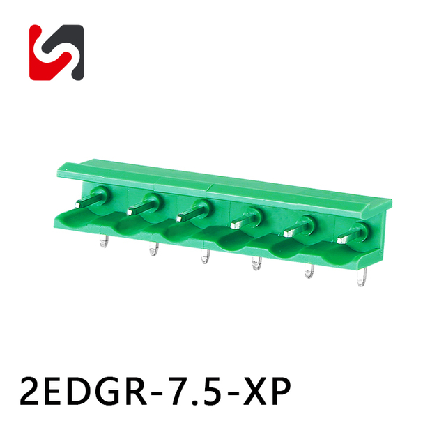 Gran oferta de tipos de bloques de terminales 2EDGR-7.5 300V para PCB
