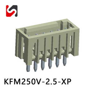 SHANYE Brand KFM250V-2.5 300V Riconomend 2,5 mm Phoenix Termine bloccanti maschili con UL 
