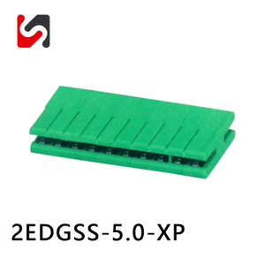 SHANYE BRAND 2EDGSS-5.0 300V Newest model 5.0MM pitch phoenix type pluggable terminal blocks for pcb connect 