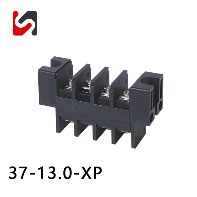 SHANYE BRAND 37-13.0 300V 13.0mm pitch hot sale barrier style terminal blocks with high quality supplyer