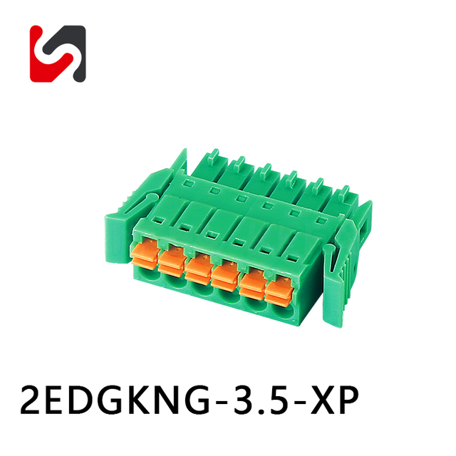 SHANYE BRAND 2EDGKNG-3.5 300V 3.5 pluggable terminal block
