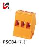 SHANYE BRAND PSCB4-7.5 300V 20A 7.5mm pitch high current pcb screw terminal transformer italy supplyer 