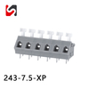 SHANYE BRAND 243-7.5 Bloque de conector eléctrico de 3 vías con tira de terminales Phoenix de paso de 7,5 mm para proveedor de PCB