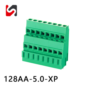 Shanye Marke SY128AA-5.0 300V 10A Heißverkauf PhoenixScrew Terminal Pitch Supplyer