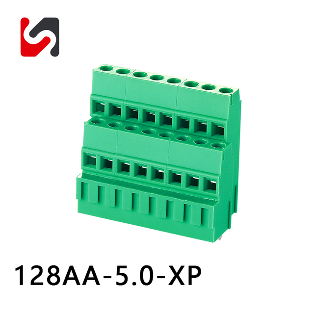 SHANYE BRAND SY128AA-5.0 300V 10A hot sale phoenixscrew terminal pitch supplyer