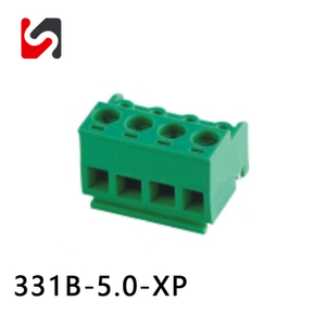 SHANYE BRAND SY331B-5.0 300V 15A hot sale screw terminal block 5.0 mm pitch for pcb supplyer