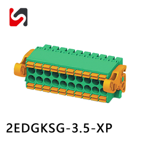 SHANYE BRAND 2EDGKSG-3.5 300V spring clamp terminal block