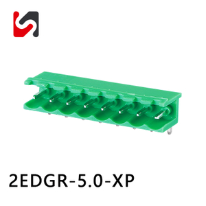 Bloco conector de cabo 2EDGR-5.0 300V tipo PCB