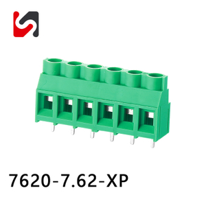 SHANYE BRAND SY7620-7.62 300V 30A Newest model 7.62mm pitch pcb terminal block connector hot sale in market 