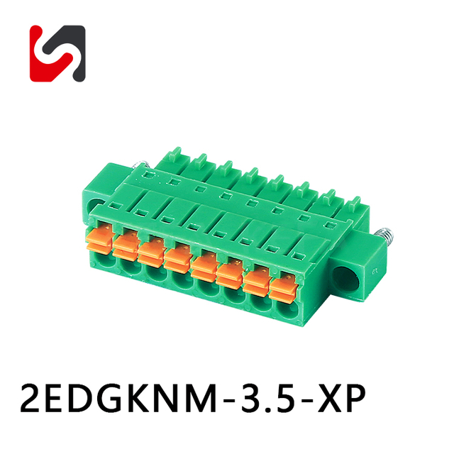 SHANYE BRAND 2EDGKNM-3.5 300V bus bar vs terminal block