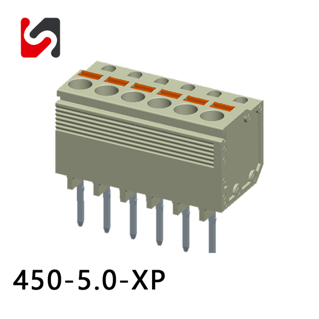 SHANYE BRAND SHSY450-5.0 Пружина блока Phoenixterminal шага 5,0 мм для печатной платы