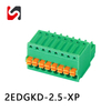 SHANYE BRAND 2EDGKD-2.5 300V 2.5mm pitch 4p plug in terminal block for pcb 