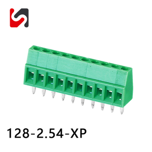 SHANYE BRAND SY128-2.54 300V 10A hot sale 5.0mm pitch phoenix pcb screw terminal 2.54 supplyer