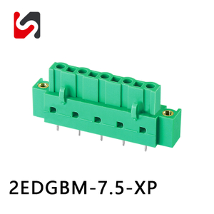2EDGBM-7.5 300V 10A bloco terminal conect&aacute;vel weidmuller