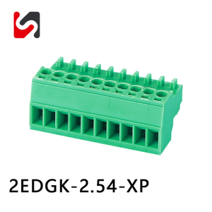 2EDGK-2.54 terminal de parafuso 300V passo 2,54 mm marca shanye